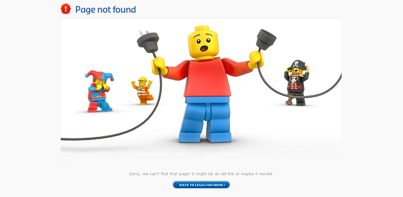 Le Lego Erreur 404