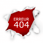 Pourquoi une erreur 404