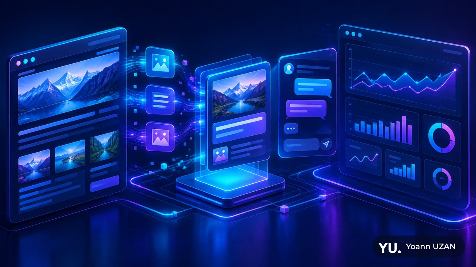 Illustration des brouillons d'annonces ChatGPT Ads préremplis à partir des métadonnées d'un site