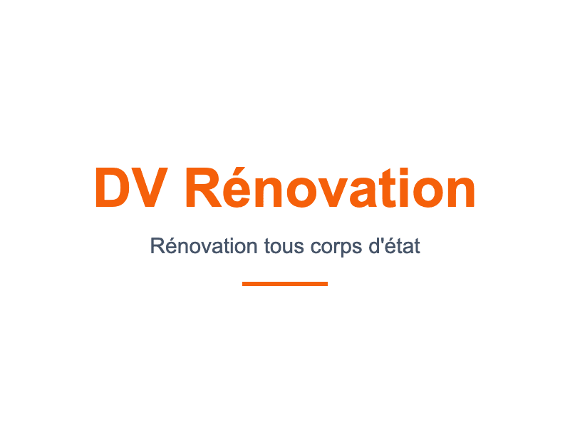 DV Rénovation – logo