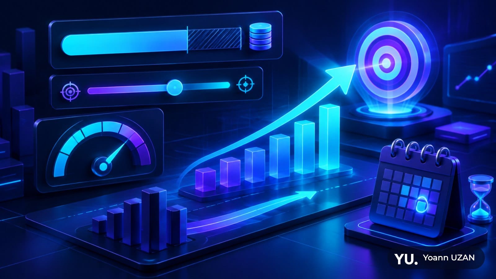 Tableau de bord illustrant l'ajustement du CPA cible et du ROAS cible pour les campagnes limitées par le budget dans Google Ads