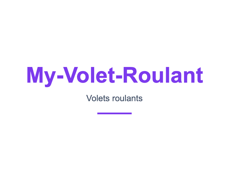 My-Volet-Roulant – logo