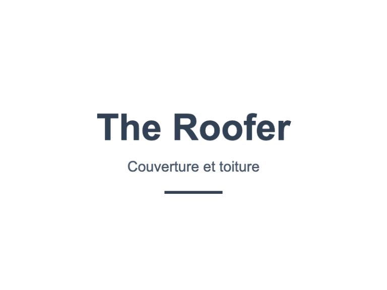 The Roofer : rénovation de toiture en Belgique